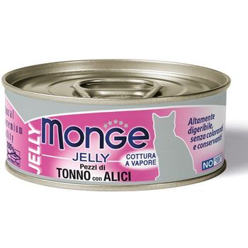 Monge Jelly Tuna with Anchovies 80g