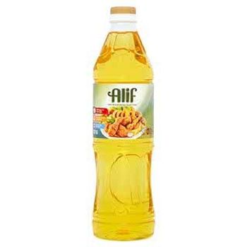 Alif Pure Cooking Oil 1L | Minyak Masak Alif 1L