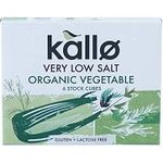 Kallo Organic Low Salt Vegetable Stock Cubes 66g