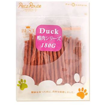 Petz Route Dog Treats Duck Jerky 180g