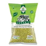 24 Mantra Organic Dal Green Moong Whole 1kg