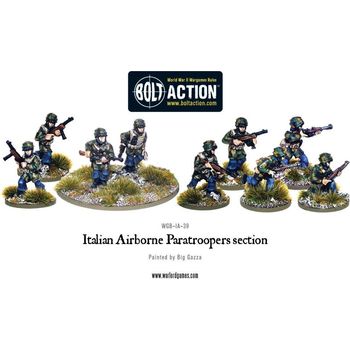 Warlord Games Warlord Games Bolt Action Wargaming Miniatures Ww2 Italian Airborne Paratroopers 28mm