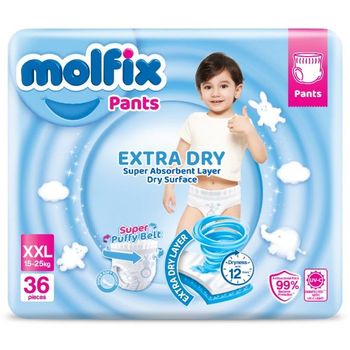 Molfix Extra Dry Pants XXL 36pcs