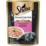 Sheba Pouch Cat Wet Food Adult Tuna Crab Stick 70g