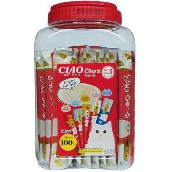 Ciao Churu Tuna Variety Instant Wet Cat Treats 1.4kg