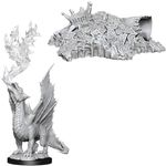 Wizkids Gold Dragon Wyrmling & Small Treasure Pile