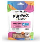 Sparkles Cat Purrfectlicious Meaty Bites Soft Duck Bites 50g