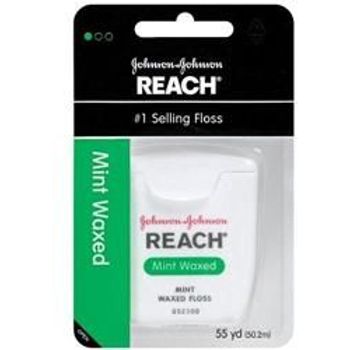 Reach Dental Floss Mint Waxed 55 Yd
