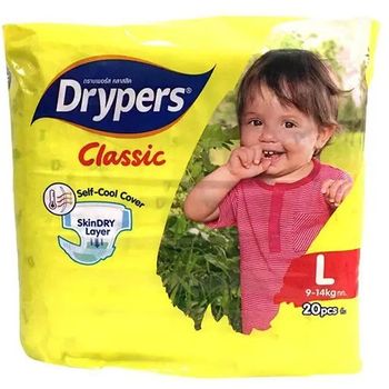 Drypers Classic Open L 20pcs