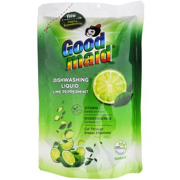 GM Dishwash Liquid Lime Refill 600ml