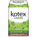Kotex Fresh Longer & Wider Sanitary Pantyliner Pad Scented Betel Leaf 32’s