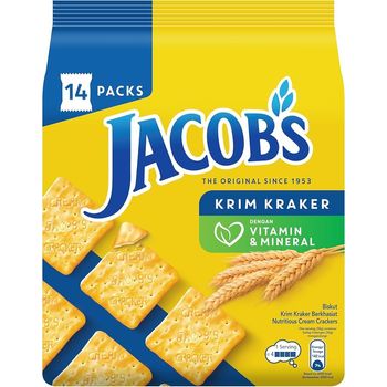 Jacob's Cream Cracker Multipack Original 600g