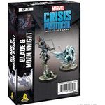 Atomic Mass Games Marvel Crisis Protocol Blade & Moon Knight Character Pack Miniatures Battle Game