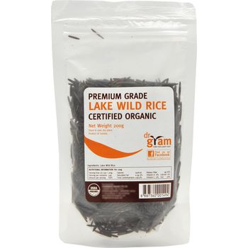 Dr Gram Organic Lake Wild Rice 200g