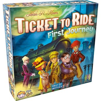 Asmodee Ticket To Ride First Journey USA