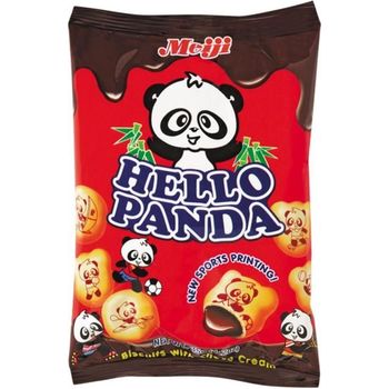 Meiji Hello Panda Biscuits with Filling Chocolate Flavour 35g