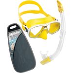 Cressi Mask and Snorkel Set Marea Kids VIP Yellow