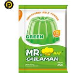 Mr Hat Gulaman Jelly Powder Mix Green 25g