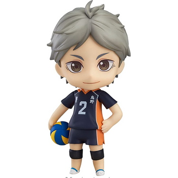 Orange Rouge Haikyu!! Indomitable Setter Koshi Sugawara Nendoroid Action Figure