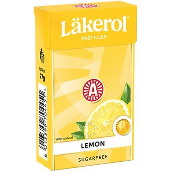 Lakerol Sugar Pastilles Lemon 27g