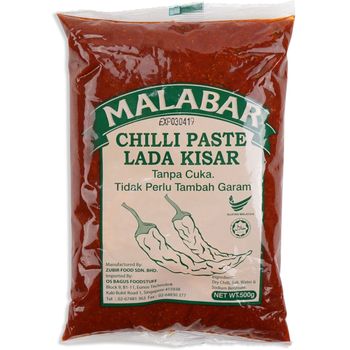 Malabar Chilli Paste Lada Kisar 200g