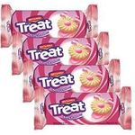 Britannia Treat Buzzy Strawberry Biscuits Sandwich 120g