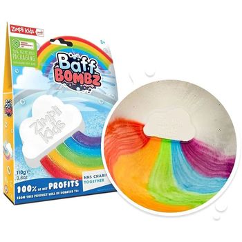 Zimpli Kids Baff Bombz Rainbow Cloud