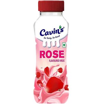 Cavins Rose Flavoured Milk 180ml
