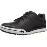 Under Armour Men's Tempo Hybrid 2 Golf Shoe Black 001 steel 7