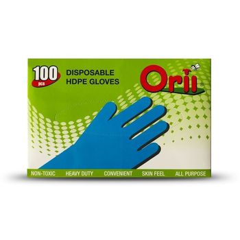 Orii Disposable HDPE Glove 100s