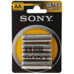 Sony Batteries AA x4 1.5v