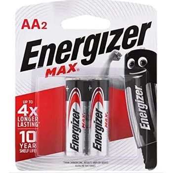 Energizer AA Square Max Alkaline Batteries