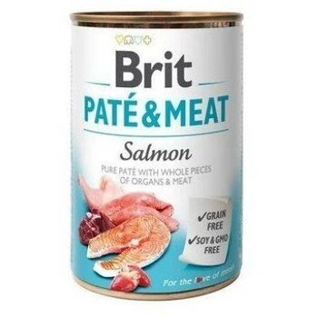 Brit Salmon Pate and Meat 400g