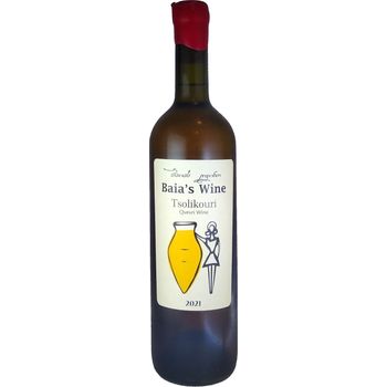 Baia's Tsolikouri 2021 White Qvevri Wine 750ml