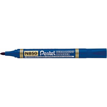 Pentel MN850 Permanent Marker Bullet Tip Blue
