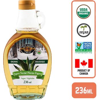 L.B Maple Treat Organic Agave Nectar 236ml