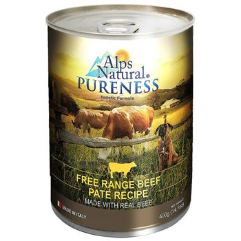 Alps Natural Dog Pureness Free Range Beef 400g