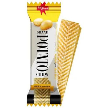 Bal Snack Grand Potato Chips Cheese And Onion Crispy 60g
