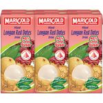 Marigold Longan Red Dates Less Sweet 6 x 250ml