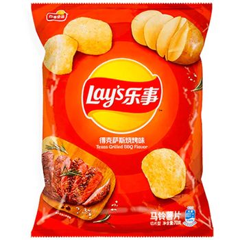 Lay's Texas Grilled BBQ Flavor 175g