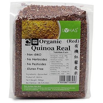 Lohas Organic Quinoa Real Red 500g