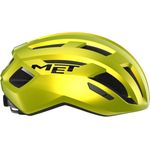 MET Vinci Mips Road Cycling Helmet Lime Yellow Metallic Large