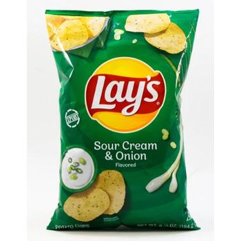 Lay's Sour Cream and Onion Potato Chips 184.2g