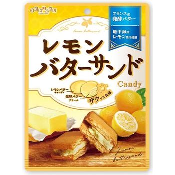 Senjakuame Lemon Butter Sandwich Candy 65g