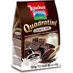 Loacker Quadratini Cocoa and Milk Wafer 125g