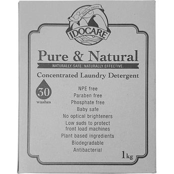 Idocare Pure And Natural Concentrated Laundry Powder 1kg