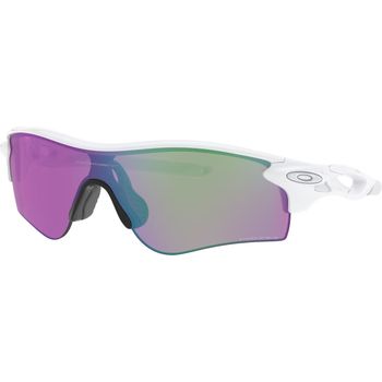 Oakley Oak Radarlock Path A Sunglasses Plished White With Prizm Golf