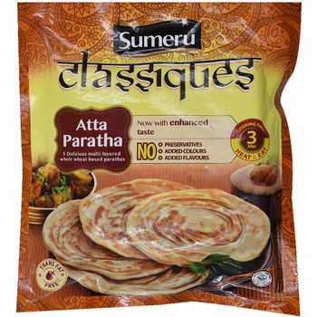 Sumeru Whole Wheat Atta Paratha 300g