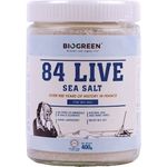Biogreen 84 Live Sea Salt Fine 400g