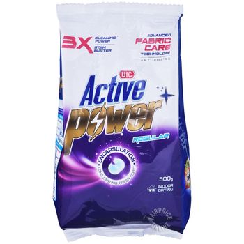 UIC Active Power Laundry Powder Detergent Regular 500g